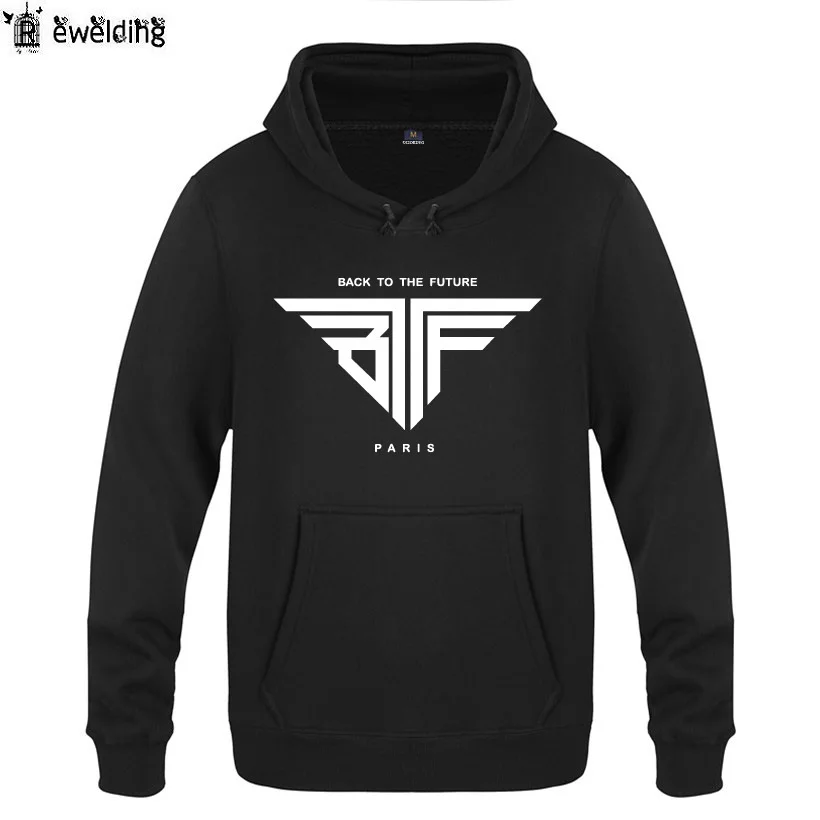 Hoodies dos homens de volta para o futuro bttf hoodie masculino velo manga longa moletom engraçado pulôver moleton masculino inverno novo