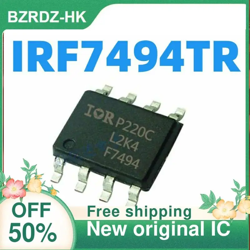 IC IRF7494 IRF7494TRPBF original, F7494 SOP-8, novo, 20 PCes