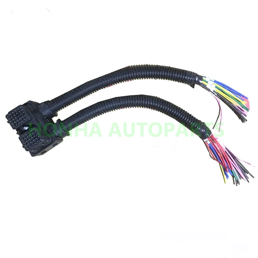 

60 Pin EFI ECU Connector 4995445 With Full Wires Computer Board Socket