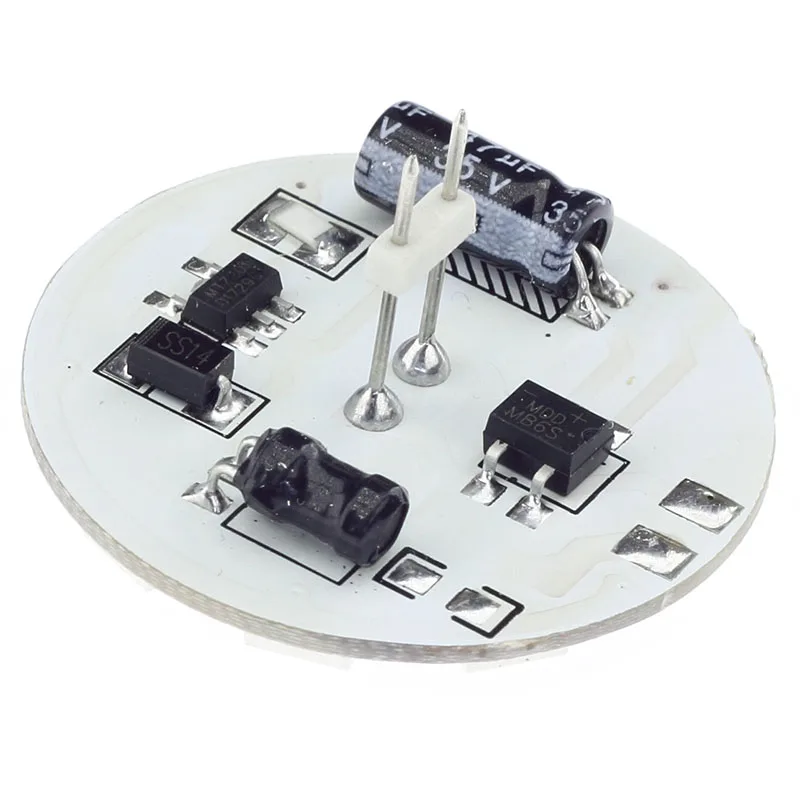 LED G4 3W Light Round Board SMD 5050 Wide voltage AC/DC10-30V   Back Pin 12V 24V MR11 MR16 halogen replacment 1pcs/lot