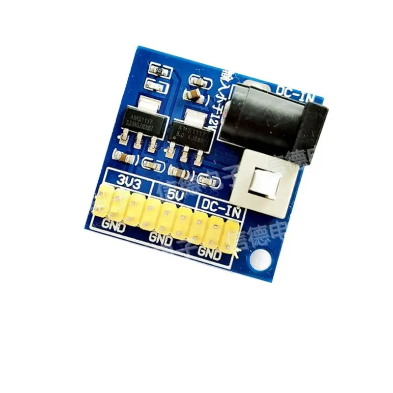 Modul Catu Daya 3.3V 5V 12V Konversi Tegangan Beberapa Output DC-DC 12V Hingga 3.3V 5V