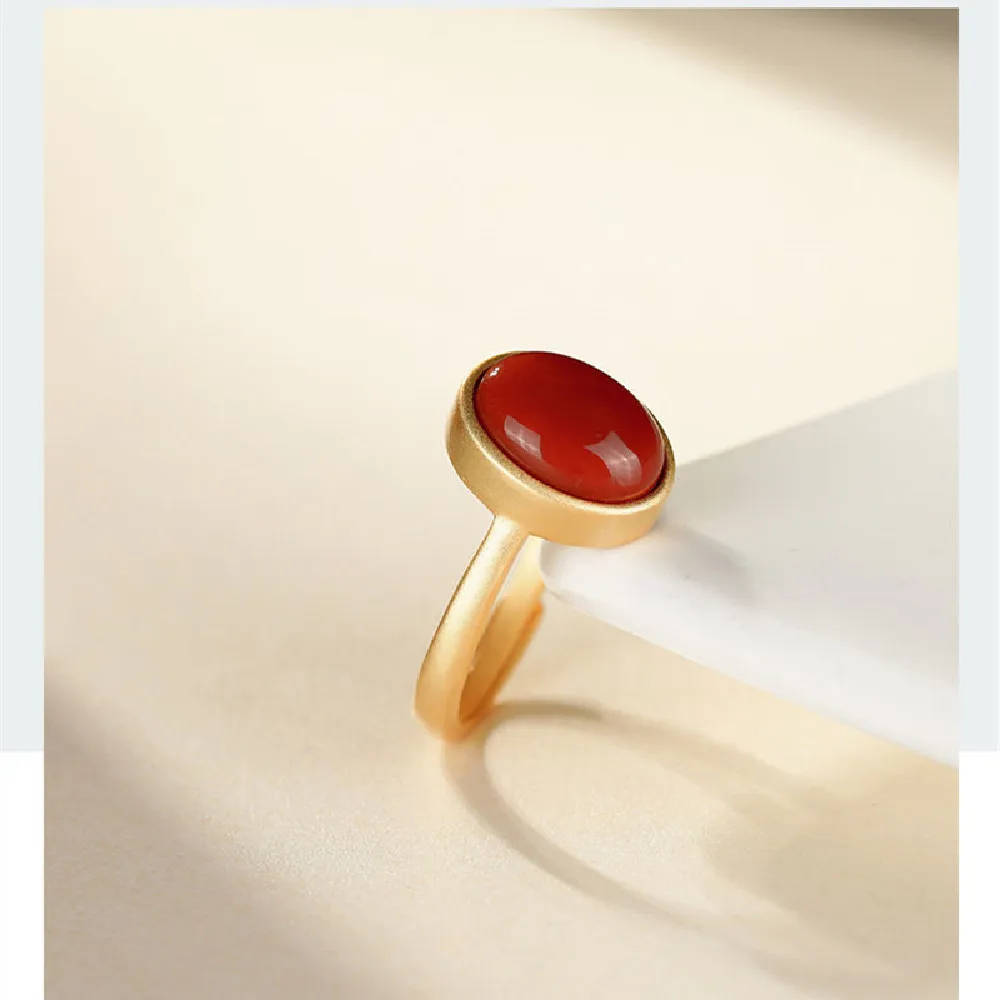 

Женское кольцо из серебра 925 пробы с позолоченным покрытием