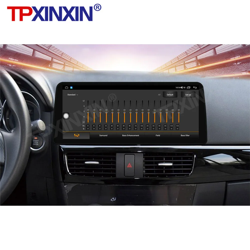 6+128GB 12.3inch Android 10 Radio For Mazda cx-5 2013-2016 Car Multimedia Player GPS Navigation Stereo Tape Recorder DSP