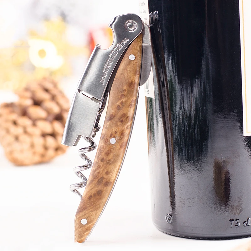 Vauzy-Chassangue Small Pull Wine Knife Wine Corkscrew Manual Bottle Opener Wine Opener Wine Gift Box for Men