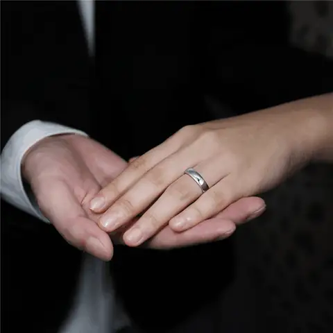 6 best sales टंगस्टन कार्बाइड पुरुषों की अंगूठी - №6