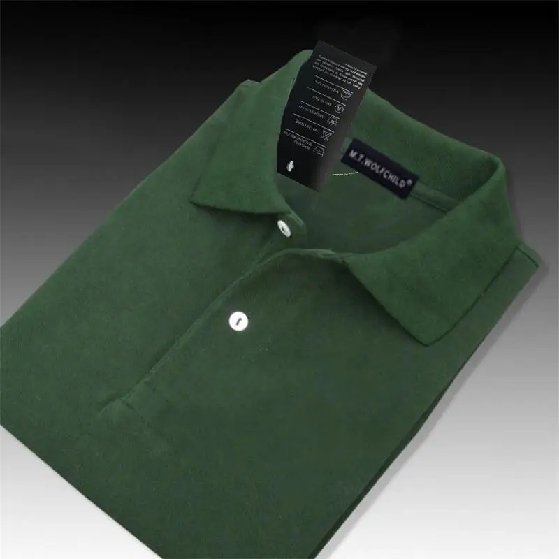 Polo de manga corta para hombre, Camiseta de algodón 100% de alta calidad, informal, lisa, a la moda, Tops deportivos para verano, XS-5XL