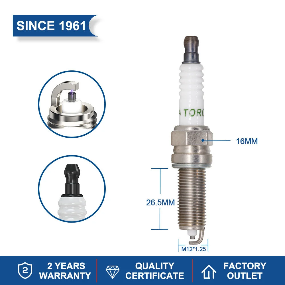 Car Candles TORCH Spark Plug LDK6RTA for LZKR6B-10E for Car Ignition for Hyundai for Elantra I20 I30 Ix20 Kia Soul CEE\'D PRO