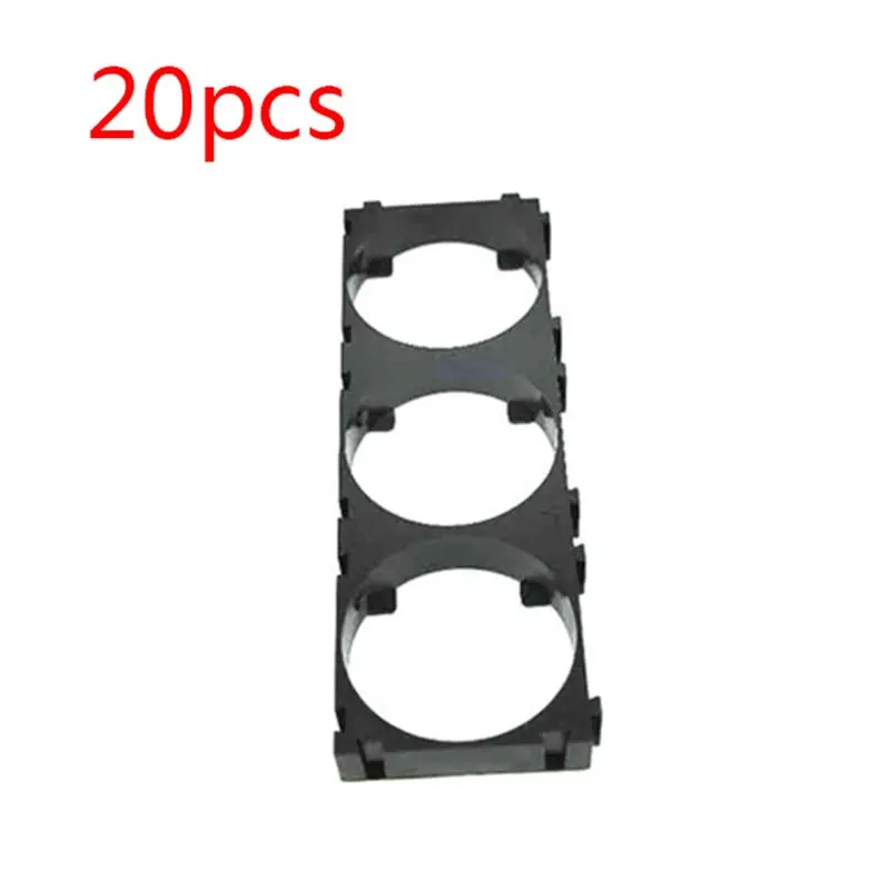 20PCS 1x3 Battery Holder Bracket Safety 32650 Cell Spacer Brackets for DIY 32650 Batteries Pack