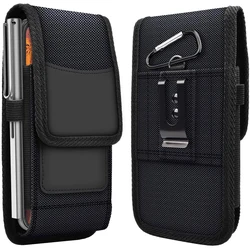 Mobile Phone Holster Belt Case with Hook Loop 3.5-6.3 inch For iPhone Samsung Xiaomi Huawei HTC Phone Pouch Waist Bag Cover Case
