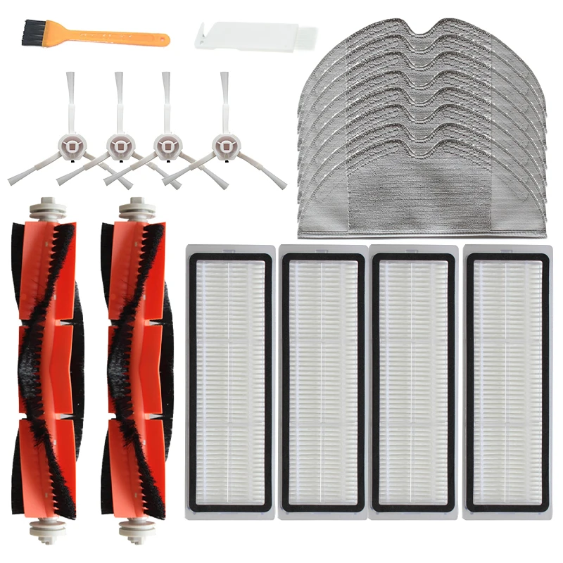 الفرشاة الجانبية للفرشات الرئيسية لمكنسة شاومي Mijia 1C 1T التنظيف ومكنسة التنظيف الكهربائية STYTJ01ZHM وstytj02zhm