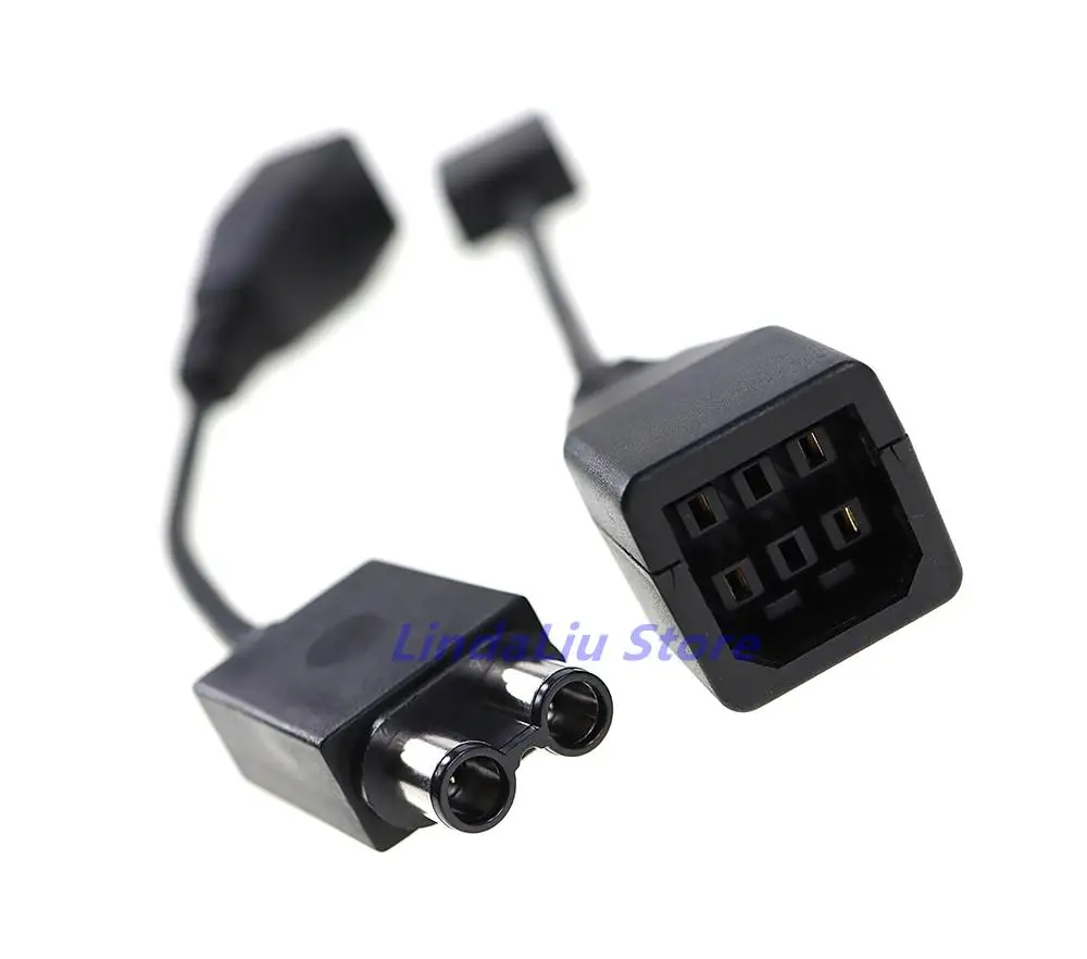 1 قطعة مصدر كهرباء بتيار ترددي نقل كابل الشاحن محول الشحن الحبل محول ل Xbox 360 شقة إلى سليم ل Xbox 360 E ل Xbox One