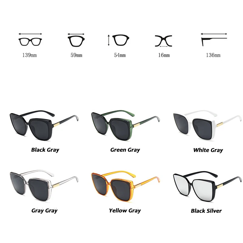 RBROVO-gafas De Sol De diseñador Cateye para mujer y hombre, lentes De Sol Retro De alta calidad, cuadradas, De lujo, 2023