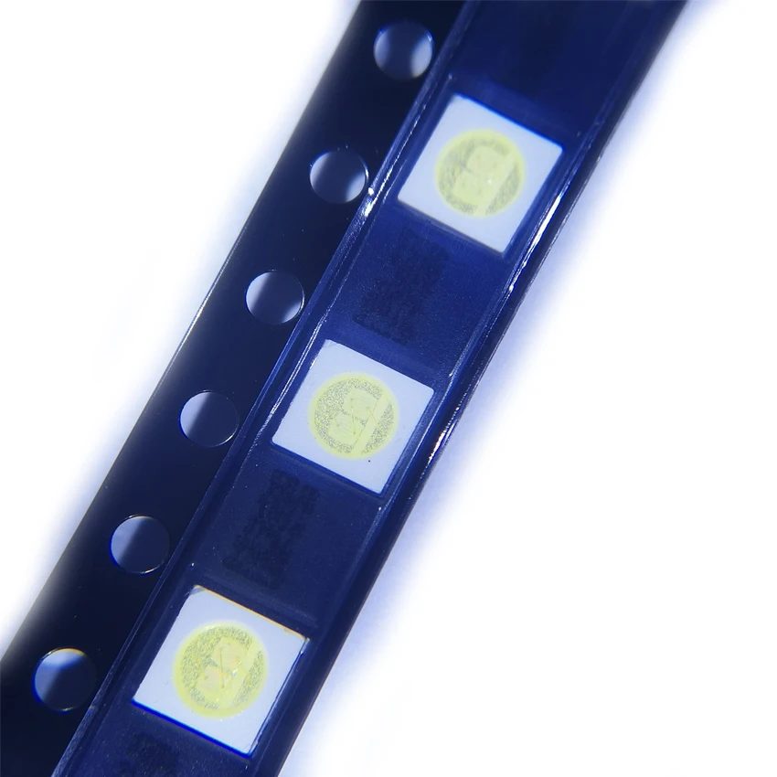 100PCS/Lot SMD LED 3535 6V 1.8W Cold White High Power For LCD/TV Backlight Application