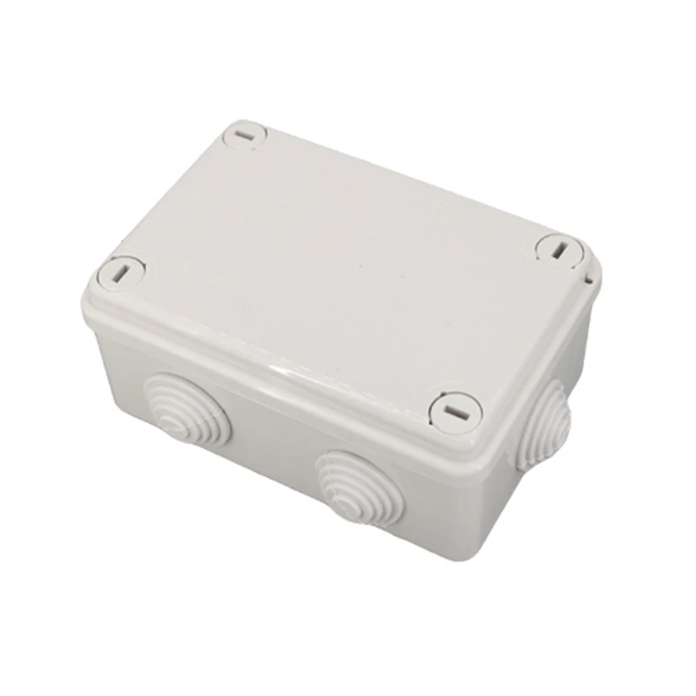 

120x80x50 Waterproof Junction Box Wholesale ABS Plastic IP65 DIY Outdoor Electrical Connection Box Cable Branch Box Opening