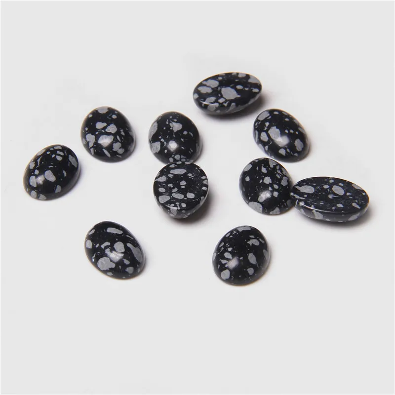 10pcs/lot Natural Stone Cabochon 8-25MM Tiger Eye Agat Oval Cameo Fit DIY Ring Earring Bracelet Necklace Making Jewelry Finding