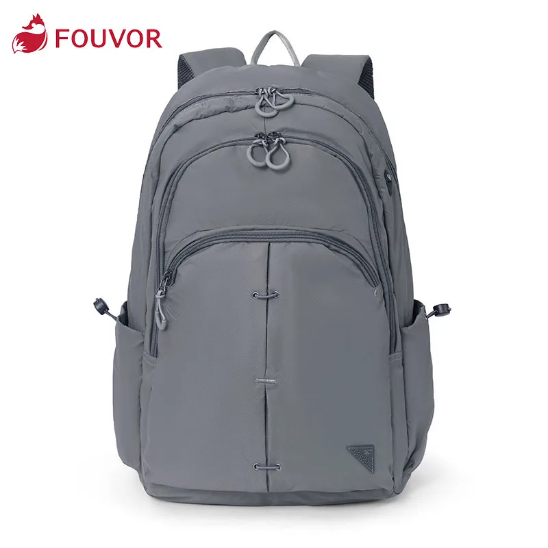 Fouvor Large Capacity Ladies Backpack New Rucksack Outdoor Leisure Travel Bag Korean Version All-match Computer Bag 2856-04