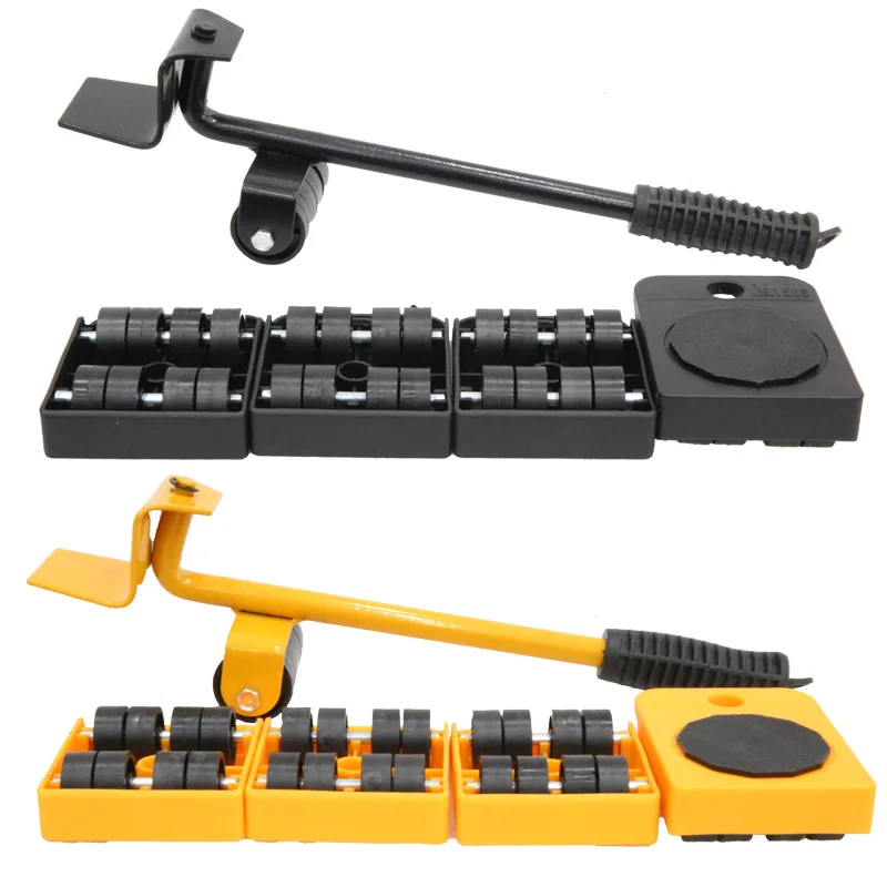 Furniture Mover Furniture Lifter Heavy Professional Furniture Roller Move Tool Set Wheel Bar Mover Sliders Transporter Kit Trol