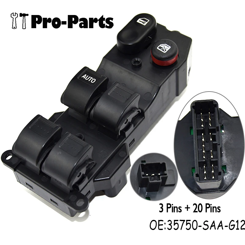 

Новый главный переключатель управления электрическим питанием 35750-SAA-G12 для Honda Fit Jazz 2003-2008 35750SAAG12