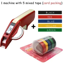 Dymo Embossing Label Maker 1610 portable printer typewriter with 3D embossing Tape For Dymo organizer Xpress label maker Manual