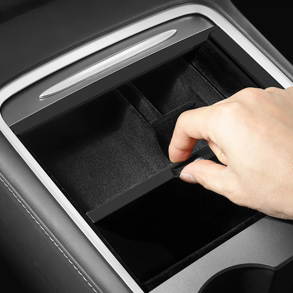 Console Center Organizer Front & Rear | Tesla Model 3 & Y