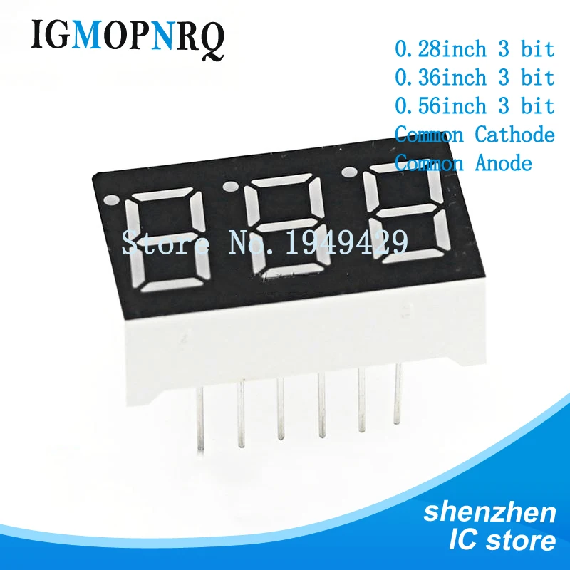 5Pcs 7 Segment Comm… - image