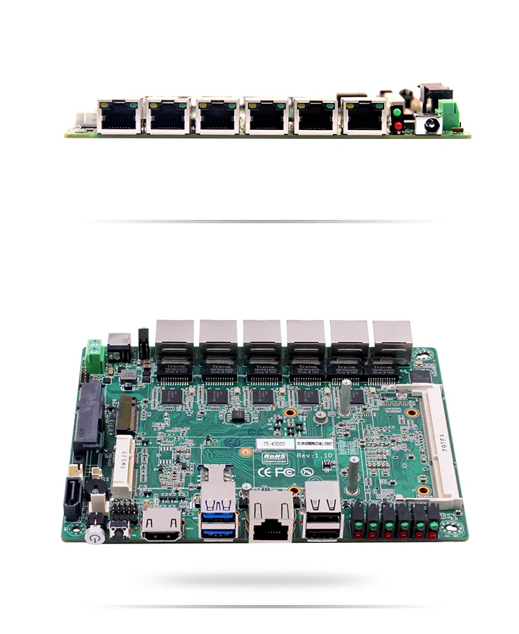 Seguridad de red i7 4500U 5500U i5 5200U 4200U i3 5010U 400U i211AT 6LAN consola NGFF_SSD Firewall Router AES-NI Mini PC