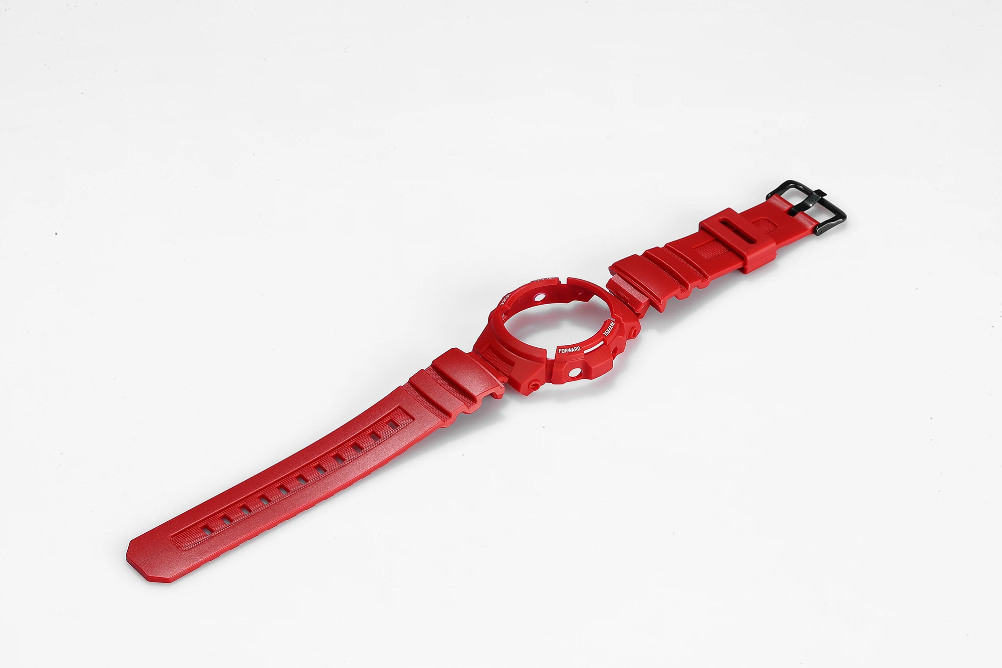 Compatible with 16mm Colorful Resin Rubber Watch Band And Watchcase For AW-591/590/5230/AWG-M100/101/AW-582B/G-7700/G-7710