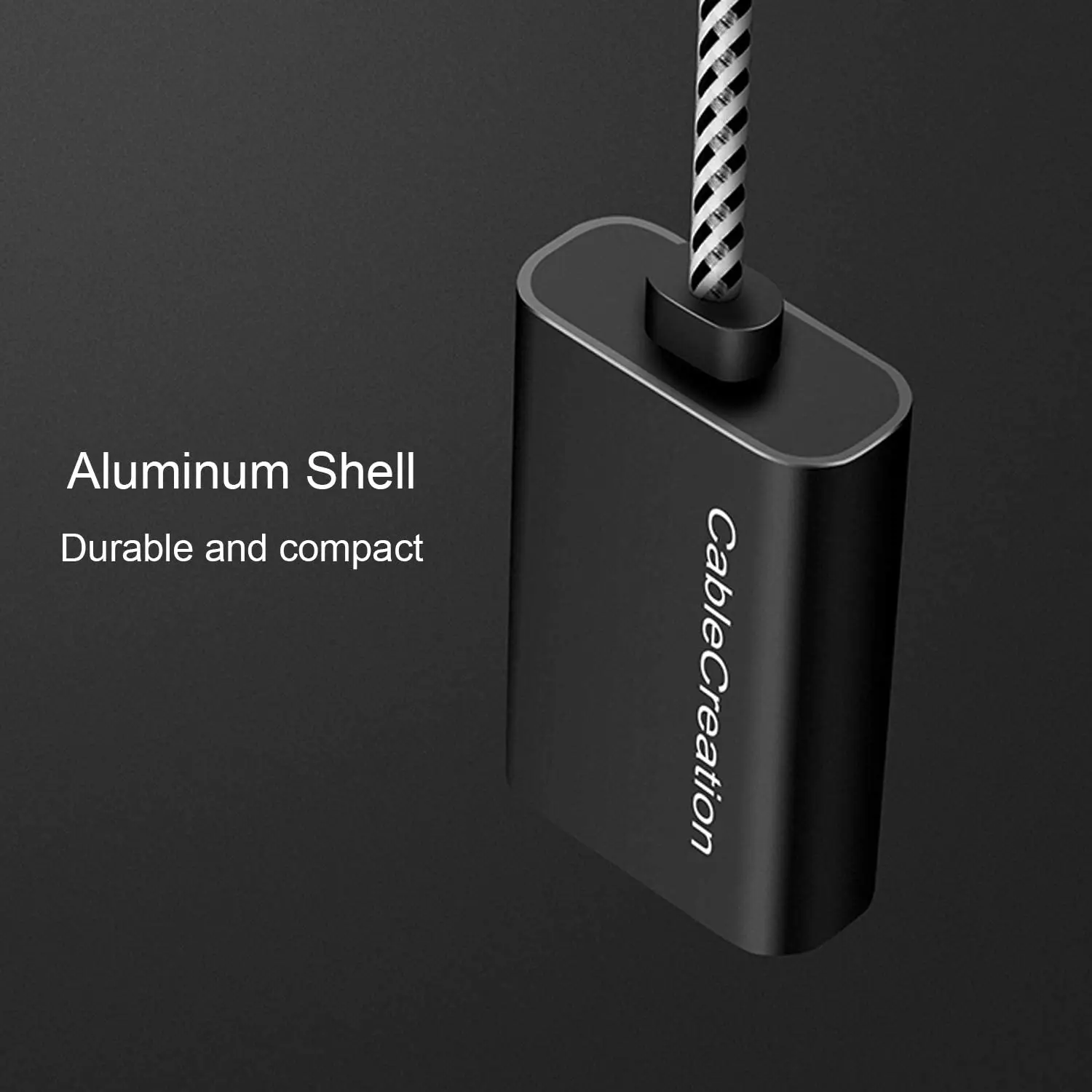 Adaptador de áudio usb, placa de som externa com 3.5mm, fone de ouvido e entrada para microfone, compatível com windows, mac, macos, linux, ps4