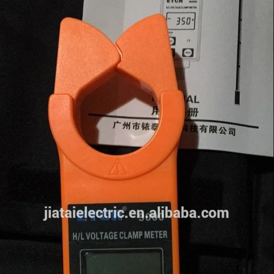 ETCR9000 portable AC leakage current clamp meter for HV LV