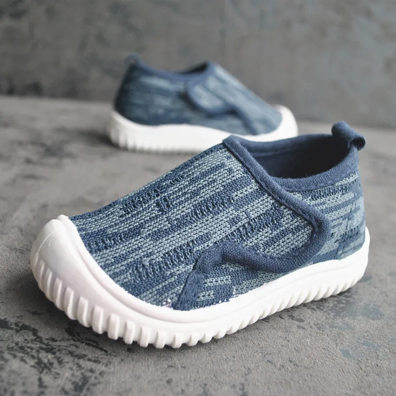 Fashion Children Casual Shoes Slip-on Toddler Boys Girls Sneakers Breathable Light Sport Running Shoes Spring Autumn Kids Shoes