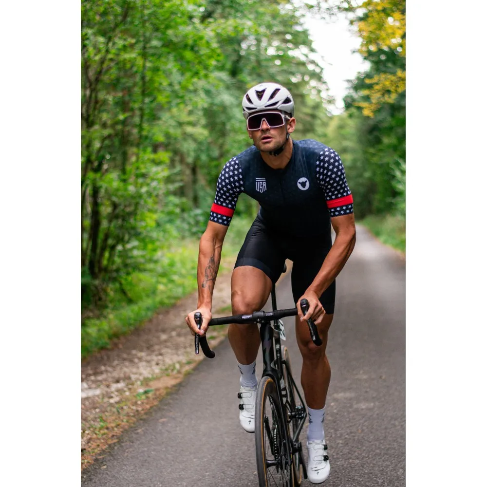 2020  pro team areo cycling jersey short sleeve new aero race cut with lightweight fabric for men and women pink
