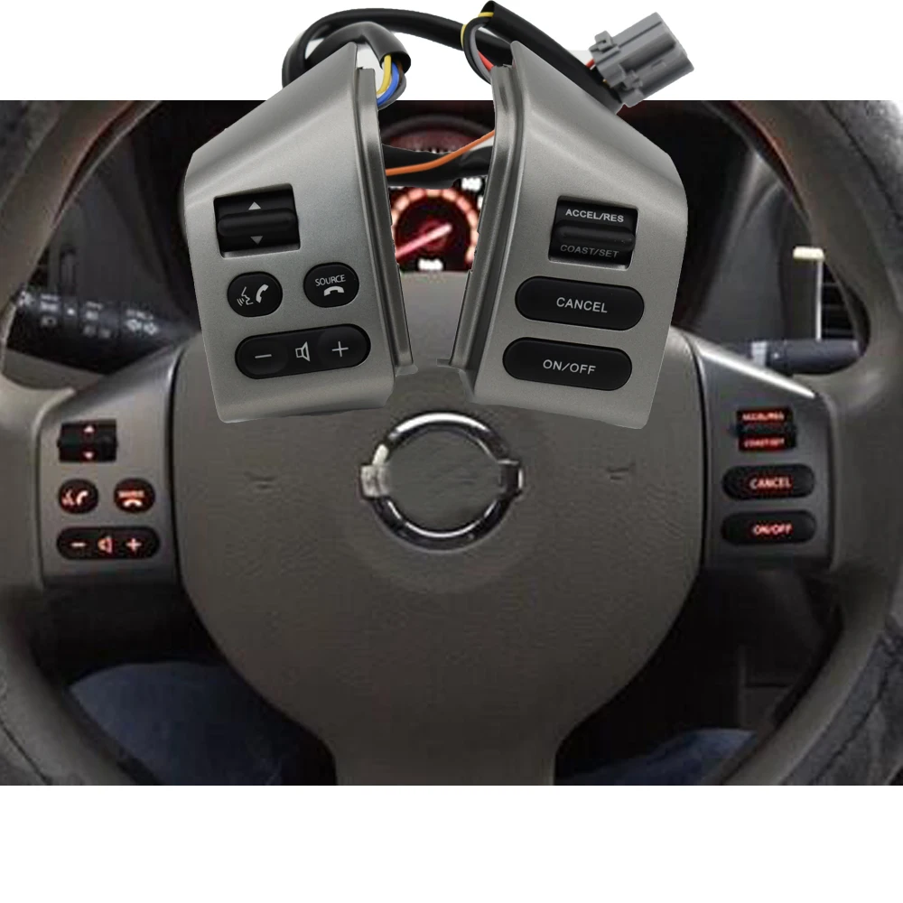 Steering Wheel Cruise Control Audio Volume Switch Button For Nissan LIVINA 2007-2010 TIIDA 2005-2008 classic sylphy 2005-2019