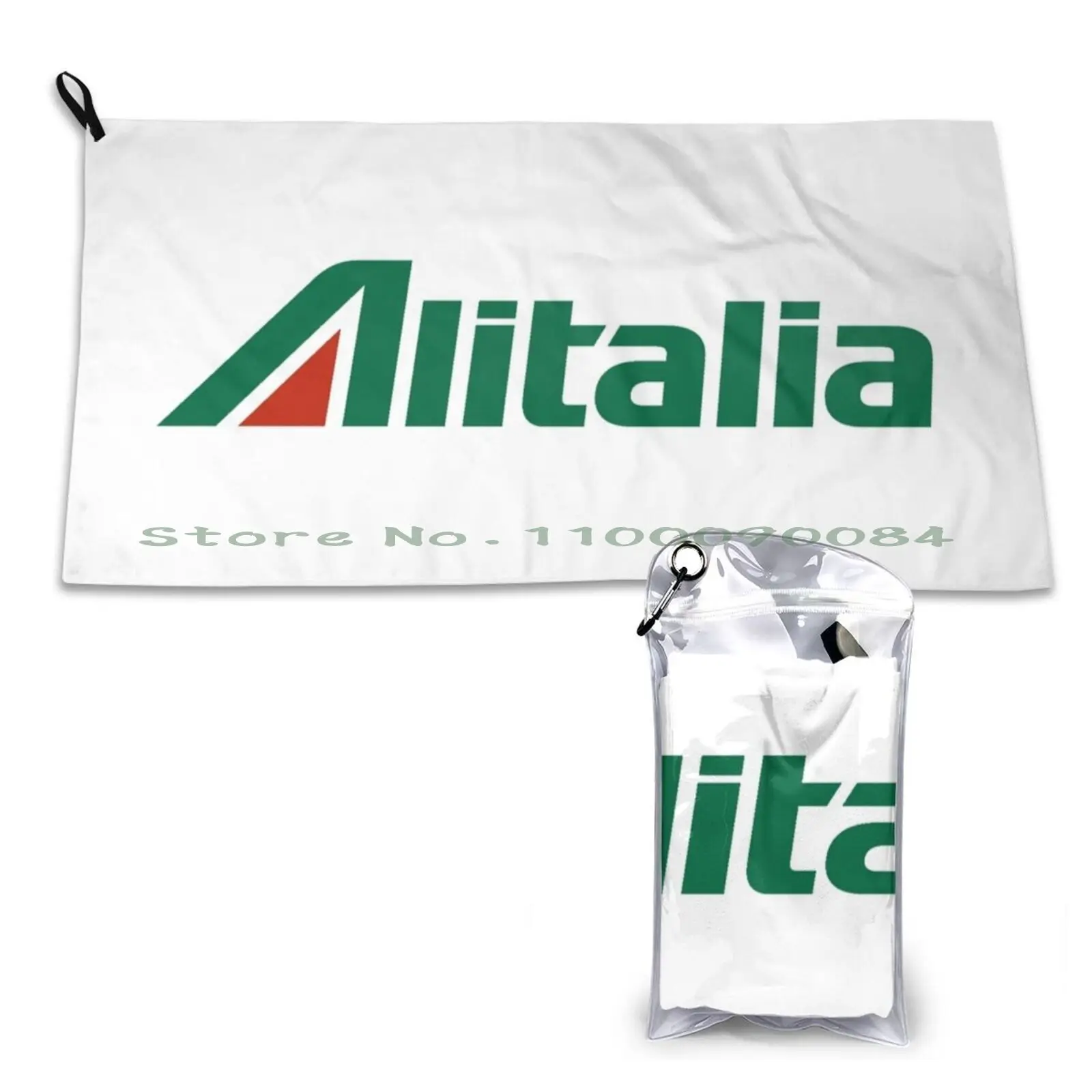 

Alitalia Quick Dry Towel Gym Sports Bath Portable Alitalia Logo Air Bus Airbus Flight A330 Boeing 777 Plane Aereo Soft