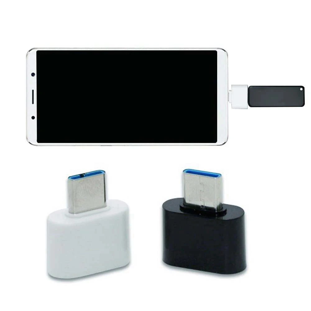 Mini Mobile Phone Type-C Male to USB Female OTG Adapter Converter Connector USB adapter Accessories