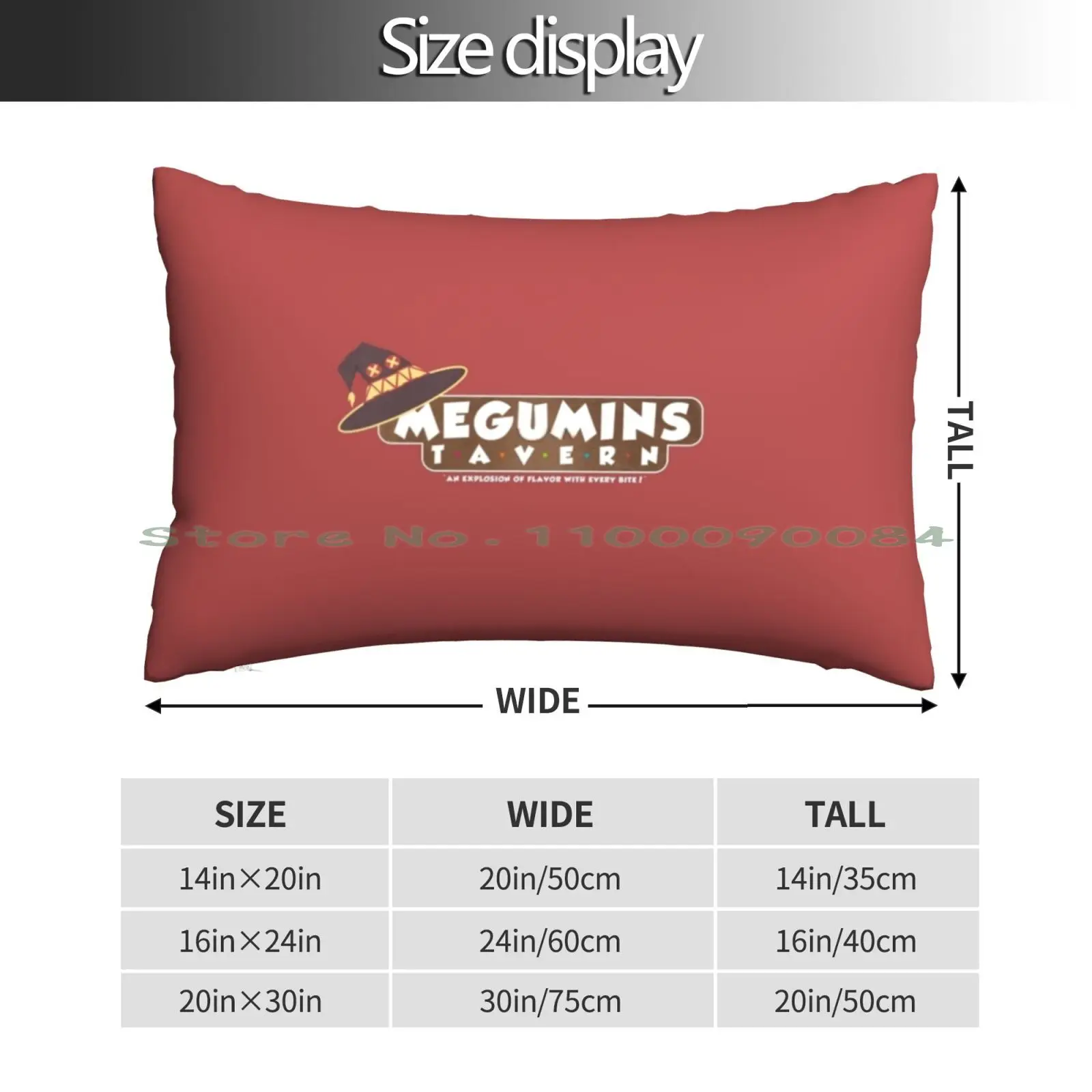 Megumins Tavern Pillow Case 20x30 50*75 Sofa Bedroom Goldorak Go Nagai Super Robot Vintage Classic Anime Classic Manga Classic