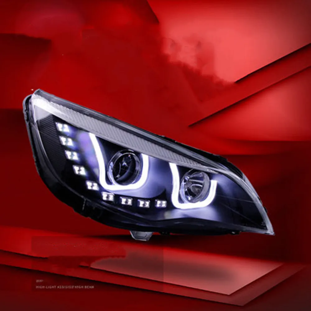 LED HID Xenon Headlight for Buick Excelle xt  Angel eyes DRL Daytime Running Lights Turn Signal Car Accessories