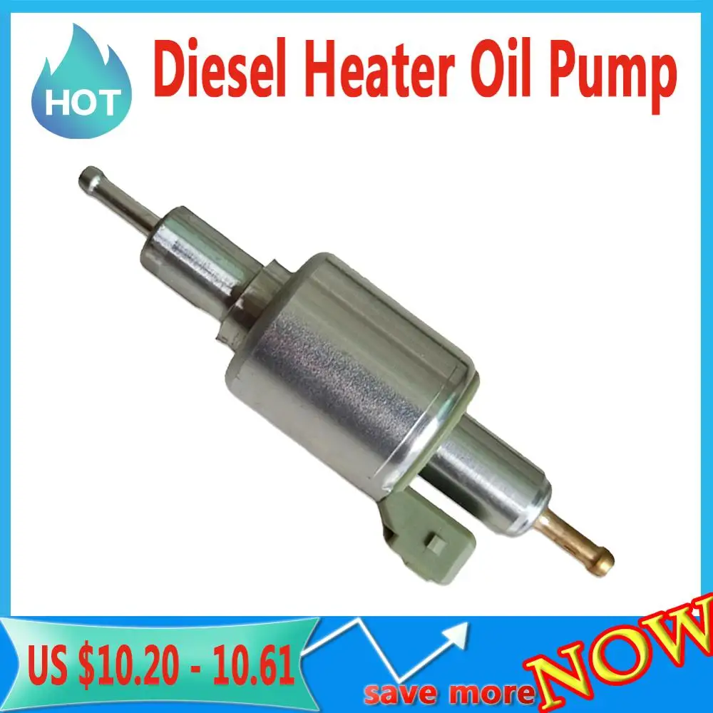 Heater Oil Pump 16/28ML Air Parking Electric Heating Pump 12/24V For Truck Universal Durable Auto Accessories Lid Holder