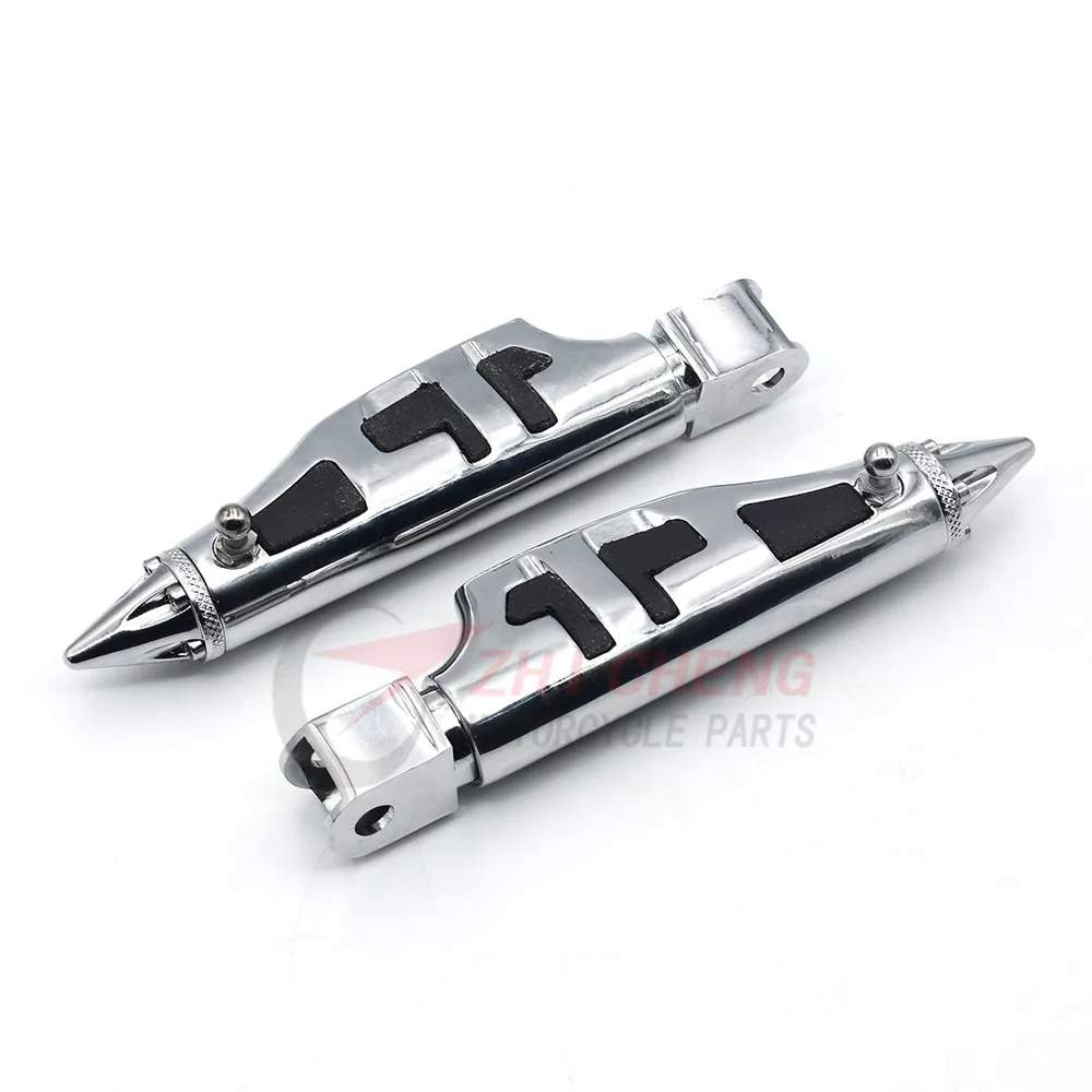 Motorcycle Front Rear Foot Pegs Footrests For Honda Shadow VT 1100 Sabre VT1100C2 VT1100C Spirit 1999 2000 to 2007