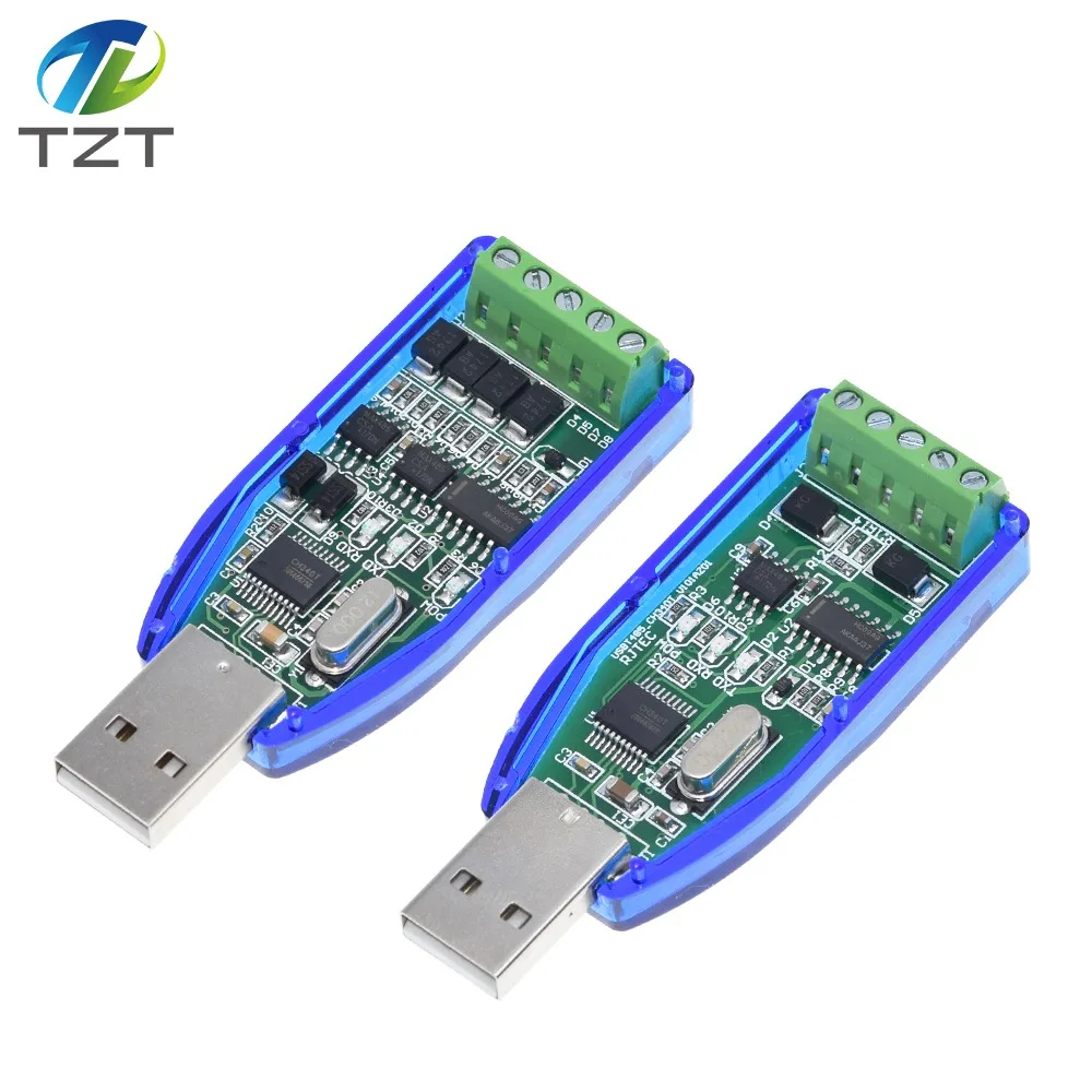 Industrieller USB-zu-RS485-422-CH340G-Konverter, Upgrade-Schutzkonverter, Kompatibilität, Standard-RS-485-A-Anschlussplatinenmodul – Detail 3