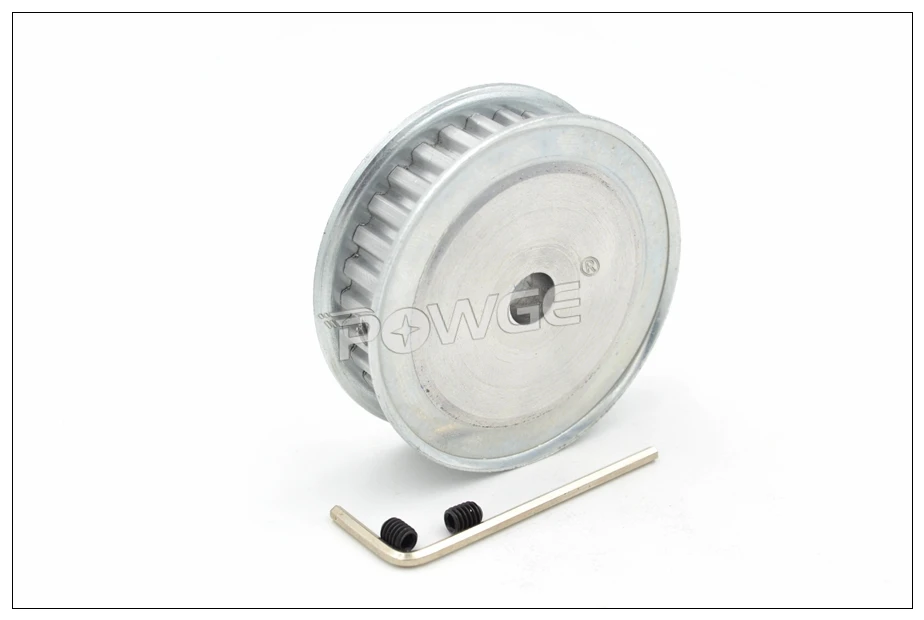 POWGE 60 Zähne T5 Timing Pulley Bohrung 8-25mm Fit W = 10/15mm T5 Synchron gürtel 60 T 60 Zähne T5 Zahnriemen Pulley 60-T5