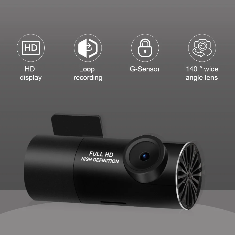 1080P Hidden Car DVR Lens Dash Cam USB Mini Camera ADAS Auto Digital Video Recorder HD Night Vision for Android player