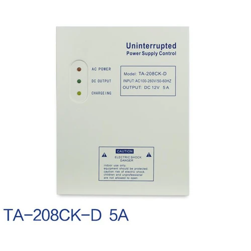 DC12V 5A 50W sistema de Control de acceso de puerta interruptor fuente de alimentación AC 110 ~ 240V fuente de alimentación de Control de acceso de puerta K80 TA208CK TA209CK