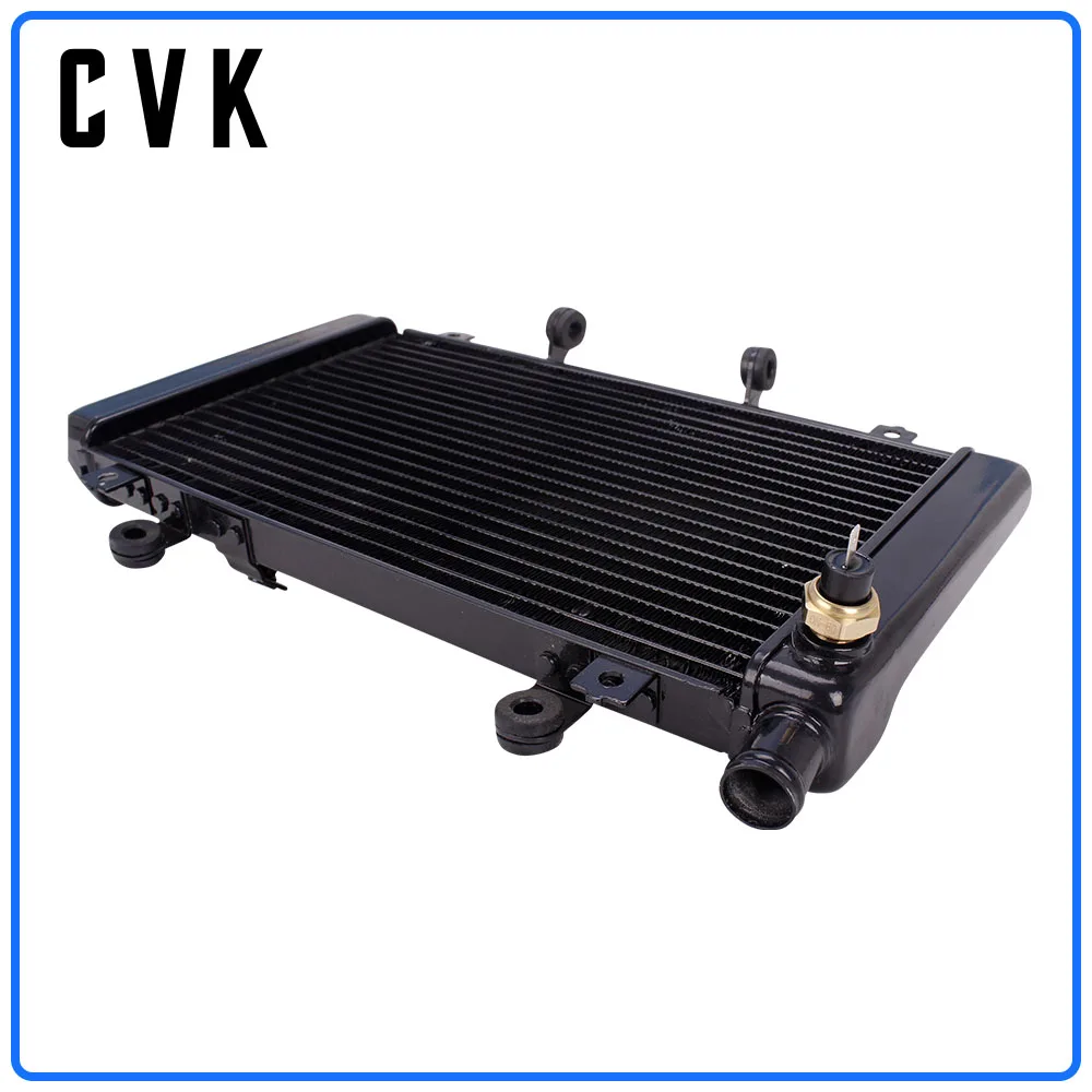 CVK Motorcycle Aluminium Radiator Cooler Cooling Water Tank For HONDA CBR400 MC23 CBR400RR NC23 CBR 400 RR 1988 1989 Accessories