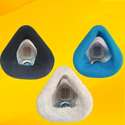 Sweat Towel Anti-sweat Protective Case Improve Comfort of Wearing For 7502 Mask 6200 Respirator Handmade Cotton Sweat Cover