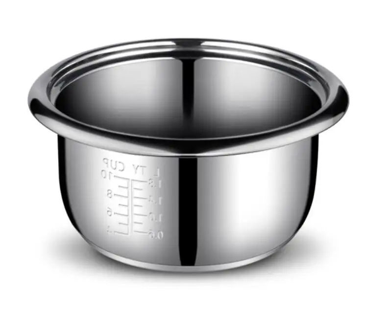 وعاء طبخ أرز صغير كهربائي منزلي مثلث CKD-Z30G وعاء طبخ أرز منزلي كهربائي صغير 3L من الفولاذ المقاوم للصدأ بالكامل 220-230-240 فولت