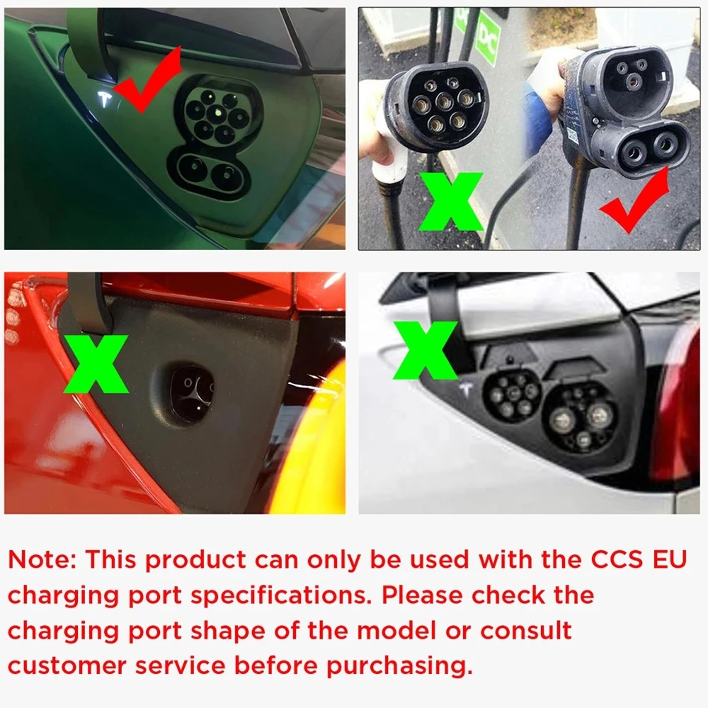 For Tesla Model 3 Accessories Europe Plug Car Charging Port Dust Protective Cover Car For Tesla Model3 2017- 2023