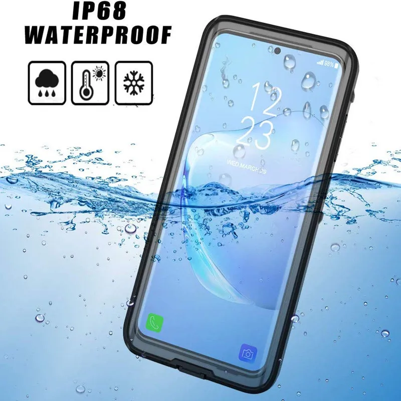 

Waterproof Case For Samsung Galaxy S20 Note10 Plus Diving IP68 Water Resistant Diving Cove For Samsung Note 10 S20 Ultra Coque