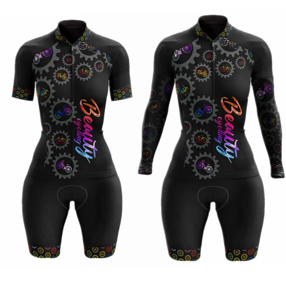 

Jumpsuit Trisuit One Piece women bicycle skinsuit roupa de ciclismo speedsuit MTB cycling triathlon outdoor sports wear jumpsuit