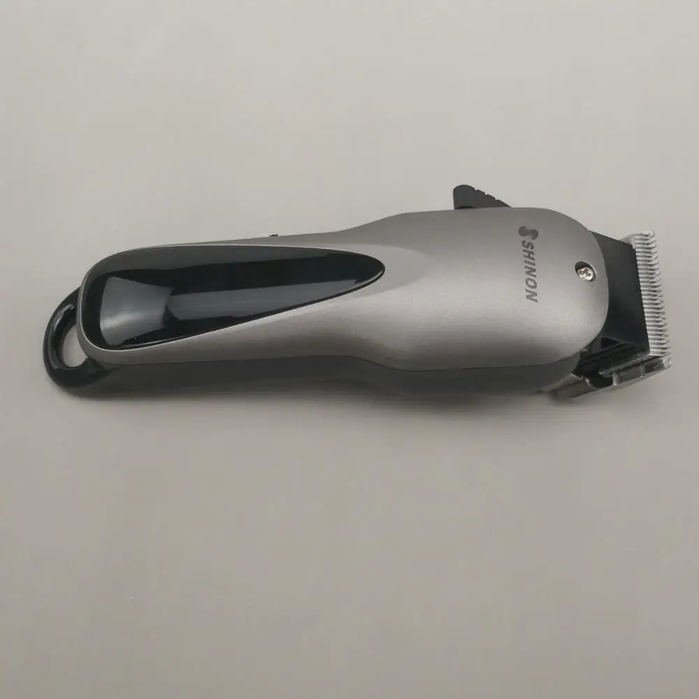 مشابك شعر لاسلكي الحلاق المهنية الكهربائية يتلاشى مقص الشعر الرجال قابل للتعديل آلة قطع الشعر مزج الشعر قطع