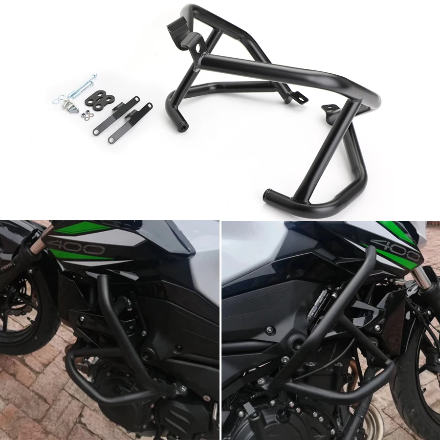 

Artudatech Engine Bumper Guard Crash Bar Protector For Kawasaki Ninja 250 400 EX 2018 2019 Parts